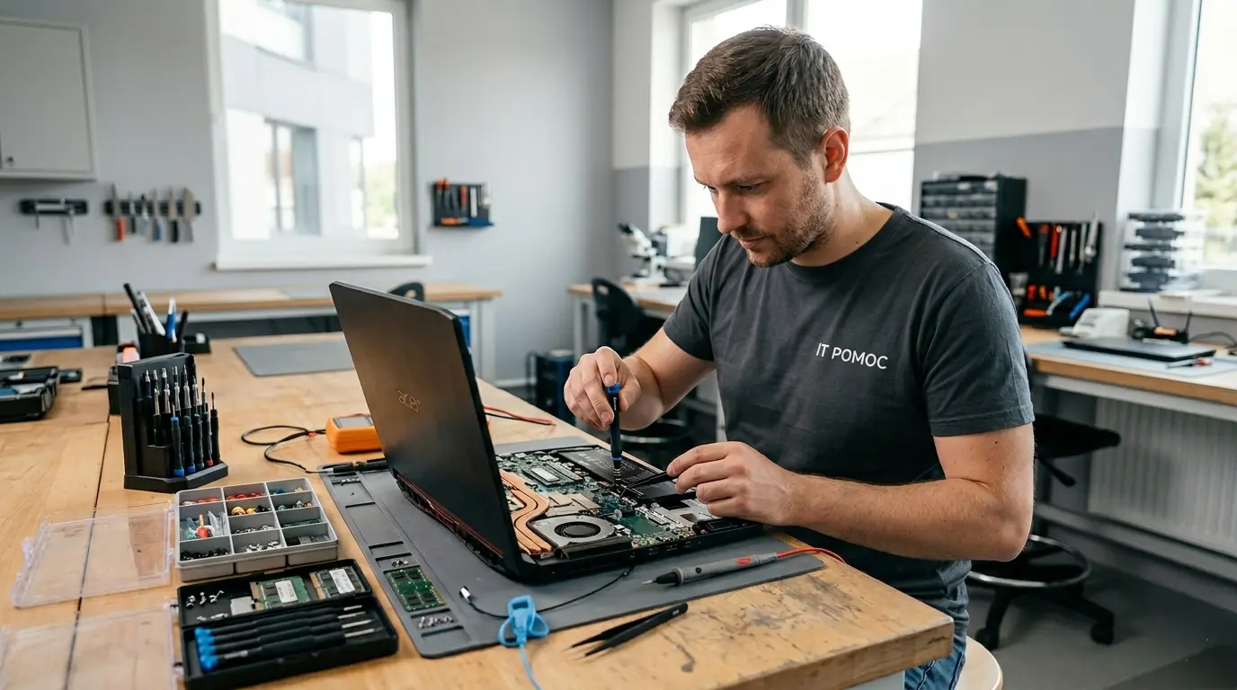 Oprava notebooku Alienware v IT POMOC servisnom stredisku v Bratislave